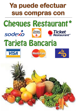 * Cheques Restaurant sólo para la Comunidad de Madrid